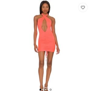 Super down ariya ruched dress